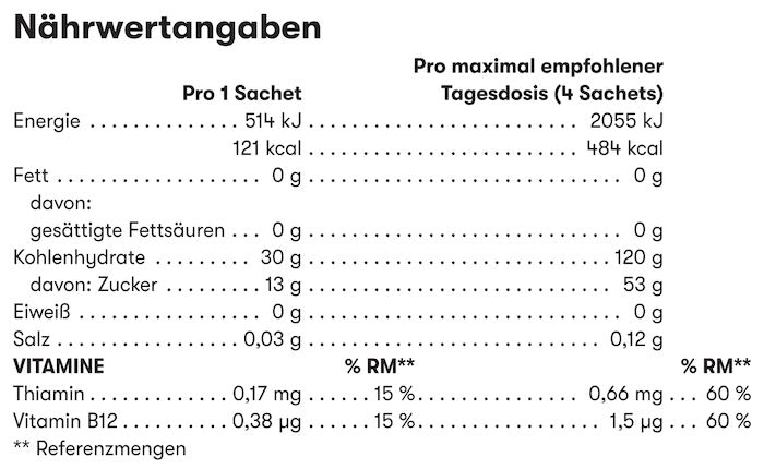HERBALIFE24 - PROLONG Energy Gel Erdbeere 10 Beutel à 45g