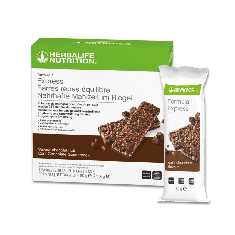 HERBALIFE Formula 1 Express Riegel (7 Stück)