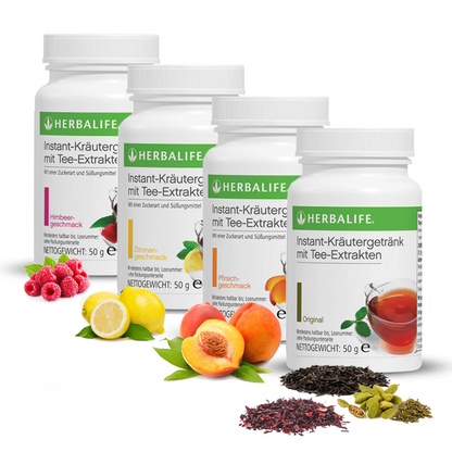HERBALIFE -  koffeinhaltiges Instant-Kräutergetränk mit Tee-Extrakten