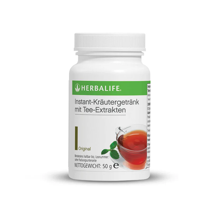 HERBALIFE -  koffeinhaltiges Instant-Kräutergetränk mit Tee-Extrakten