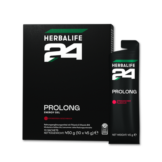 HERBALIFE24 - PROLONG Energy Gel Erdbeere 10 Beutel à 45g